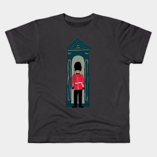 Guardsman Solider English Veteran Kids T-Shirt